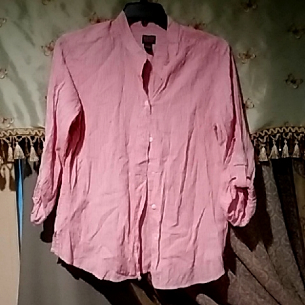 Pink Button Down Shirt